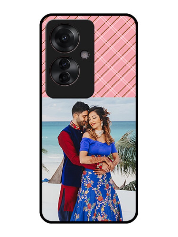 Custom Oppo F25 Pro 5G Custom Glass Phone Case - Together Forever Design