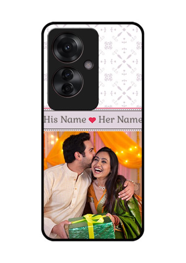 Oppo F25 Pro 5G Custom Glass Phone Case - With Photo And Ethnic Design