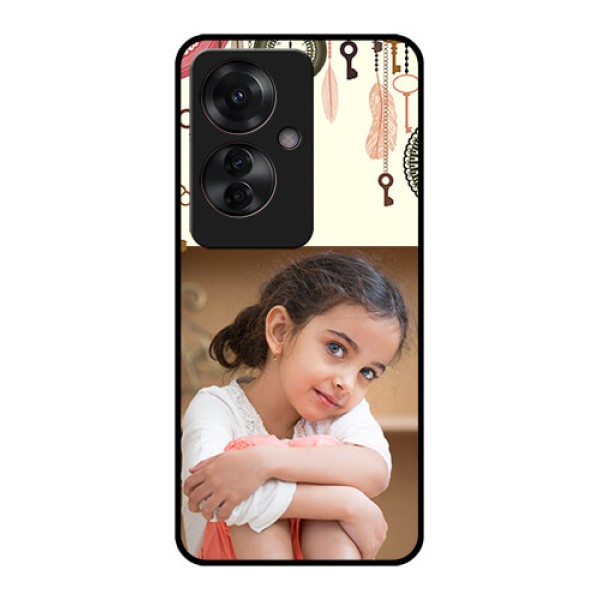 Oppo F25 Pro 5G Custom Glass Phone Case - Boho Style Design