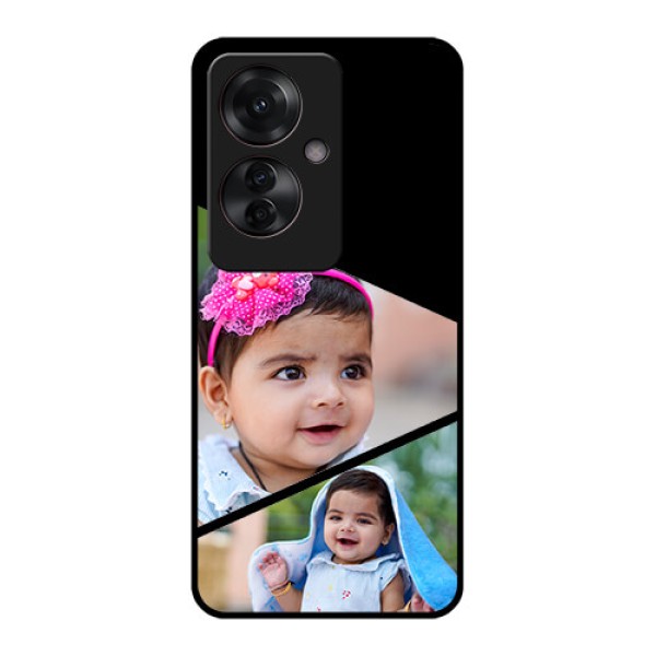 Oppo F25 Pro 5G Custom Glass Phone Case - Semi Cut Design