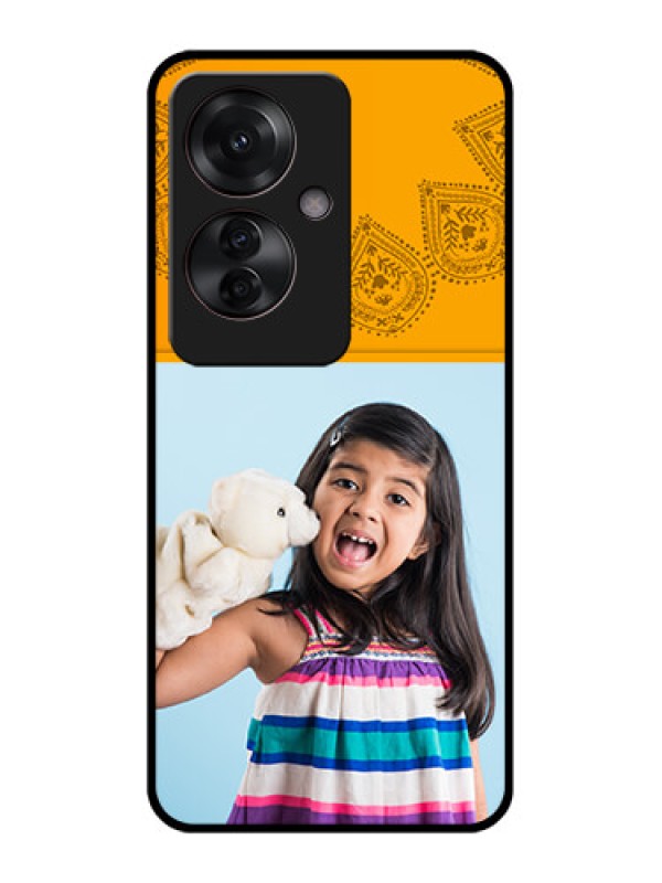 Custom Oppo F25 Pro 5G Custom Glass Phone Case - Photo Wedding Design