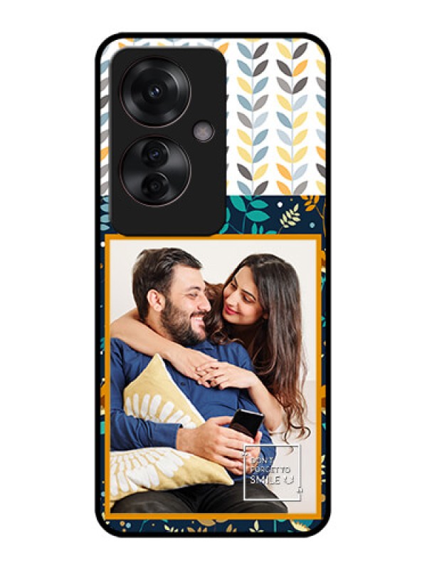 Custom Oppo F25 Pro 5G Custom Glass Phone Case - Pattern Design