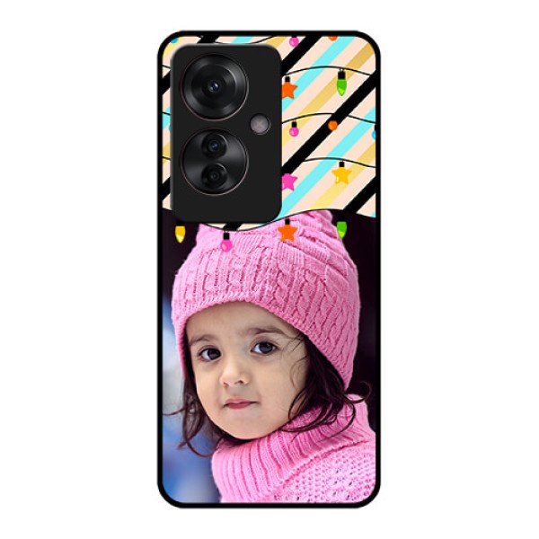 Oppo F25 Pro 5G Custom Glass Phone Case - Lights Hanging Design