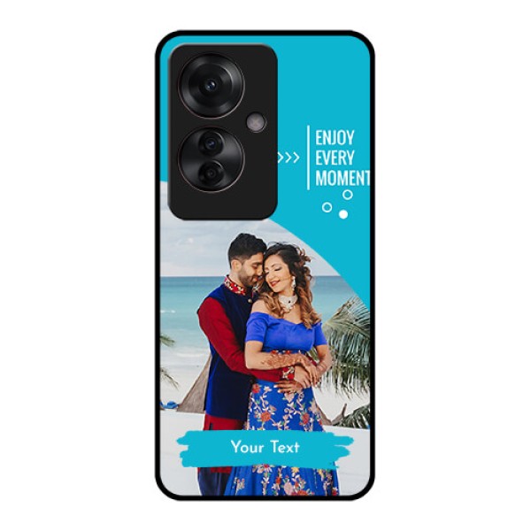 Oppo F25 Pro 5G Custom Glass Phone Case - Happy Moment Design