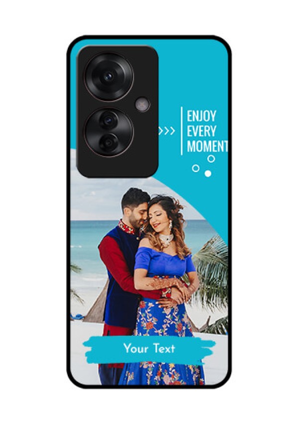 Oppo F25 Pro 5G Custom Glass Phone Case - Happy Moment Design