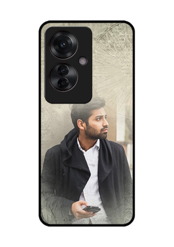 Oppo F25 Pro 5G Custom Glass Phone Case - With Vintage Design