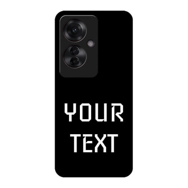 Oppo F25 Pro 5G Custom Glass Phone Case - Your Name Design