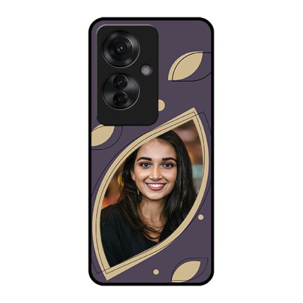 Oppo F25 Pro 5G Custom Glass Phone Case - Falling Leaf Design