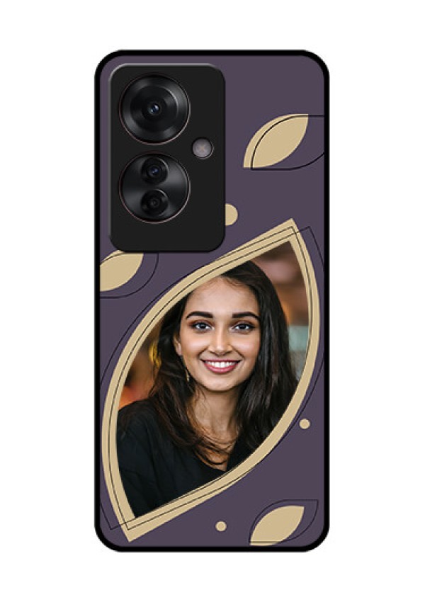 Oppo F25 Pro 5G Custom Glass Phone Case - Falling Leaf Design
