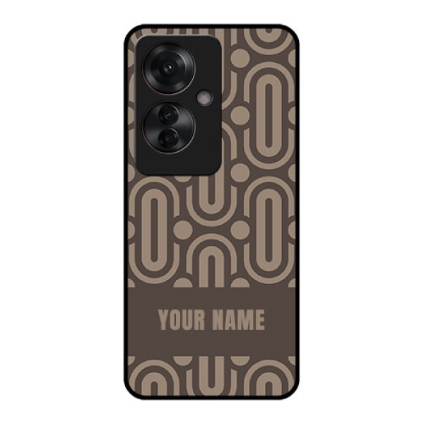 Oppo F25 Pro 5G Custom Glass Phone Case - Captivating Zero Pattern Design Oppo F25 Pro 5G Custom Glass Phone Case - Captivating Zero Pattern Design