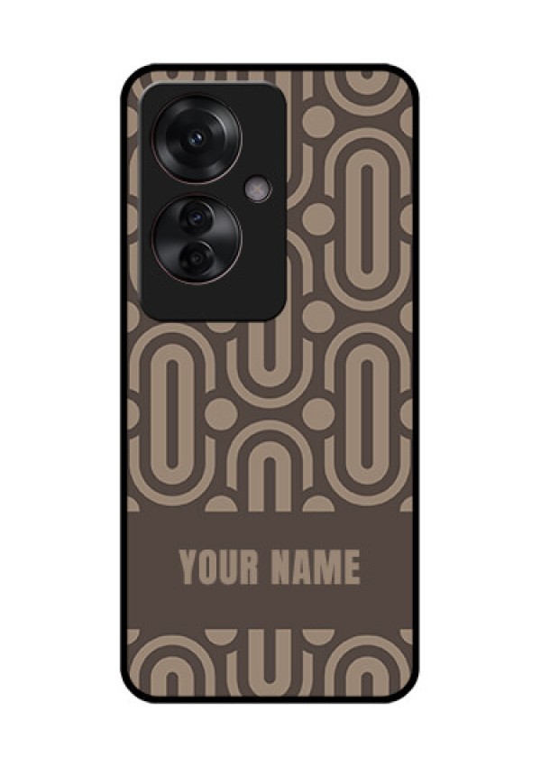 Oppo F25 Pro 5G Custom Glass Phone Case - Captivating Zero Pattern Design