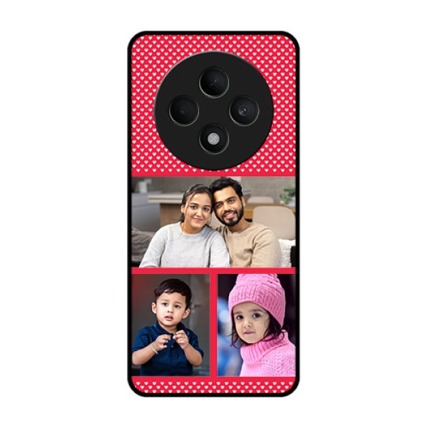 Oppo F27 5G Custom Glass Phone CaseBulk Photo Upload Design