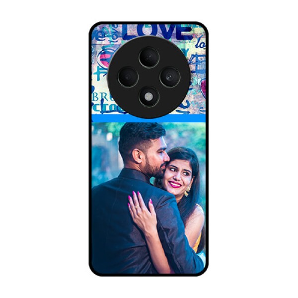 Oppo F27 5G Custom Glass Phone CaseColorful Love Design