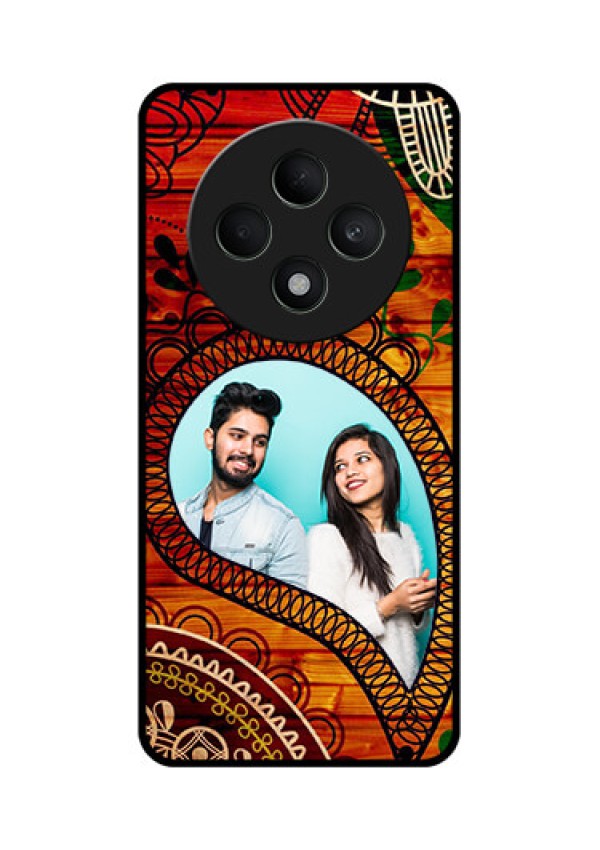 Oppo F27 5G Custom Glass Phone CaseAbstract Colorful Design