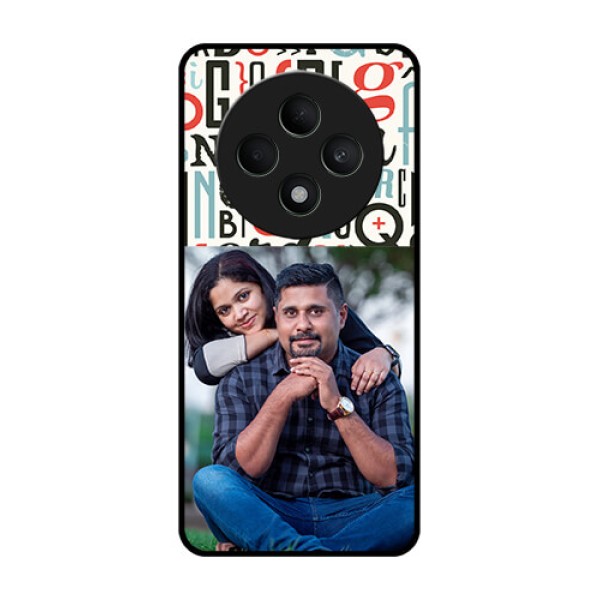 Oppo F27 5G Custom Glass Phone CaseAlphabet Design