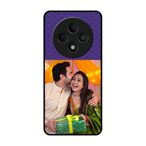 Oppo F27 5G Custom Glass Phone CaseViolet Colored Pattern Design Oppo F27 5G Custom Glass Phone CaseViolet Colored Pattern Design