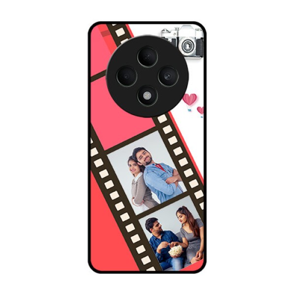 Oppo F27 5G Custom Glass Phone Case3 Image Holder With Film Reel