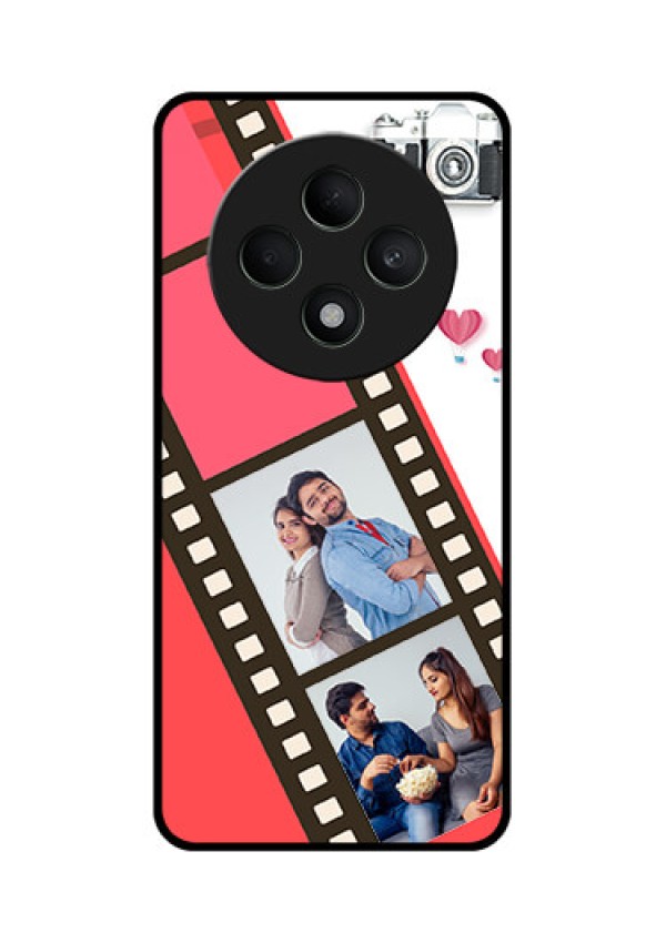 Oppo F27 5G Custom Glass Phone Case3 Image Holder With Film Reel