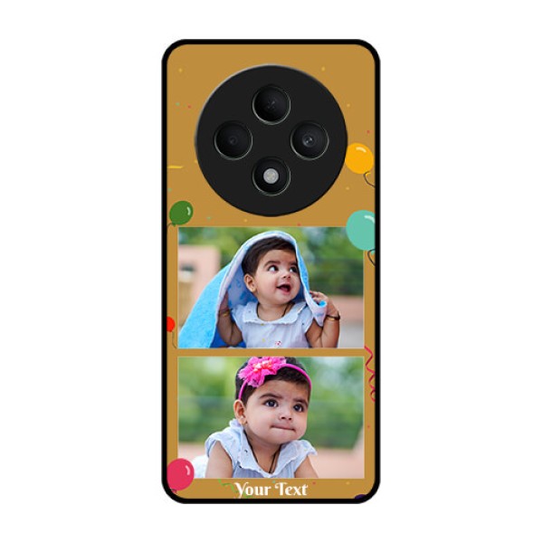 Oppo F27 5G Custom Glass Phone CaseImage Holder With Birthday Celebrations Design Oppo F27 5G Custom Glass Phone CaseImage Holder With Birthday Celebrations Design