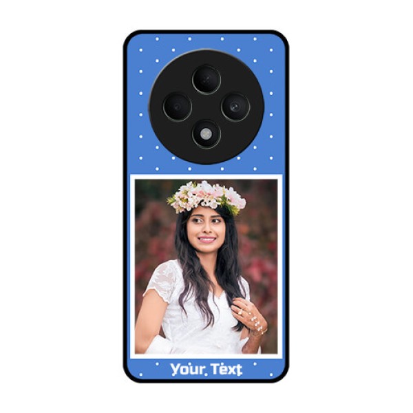 Oppo F27 5G Custom Glass Phone CasePolka Dots Design