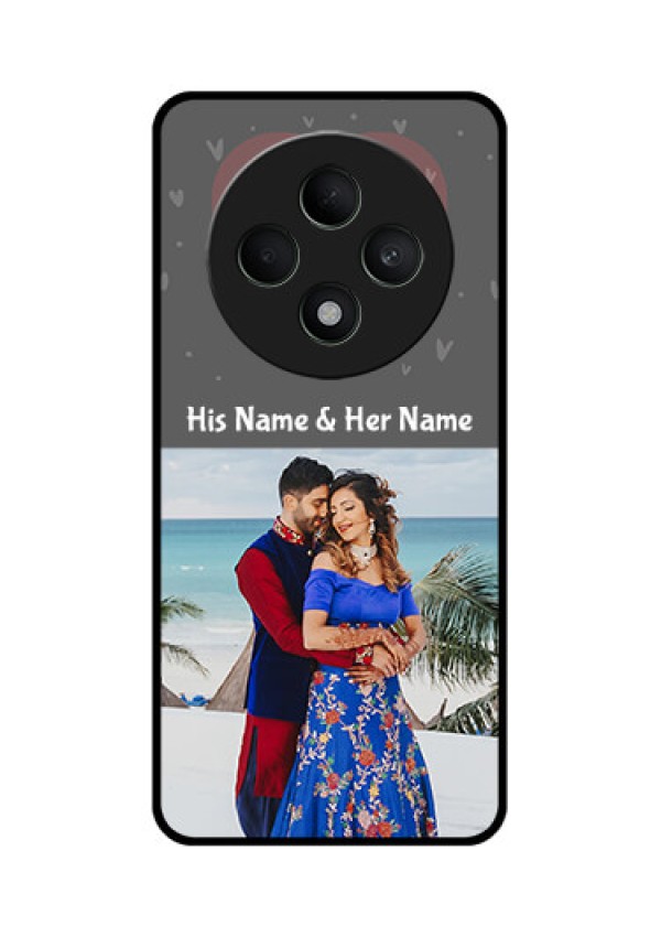 Oppo F27 5G Custom Glass Phone CaseBuy Love Design With Photo Online