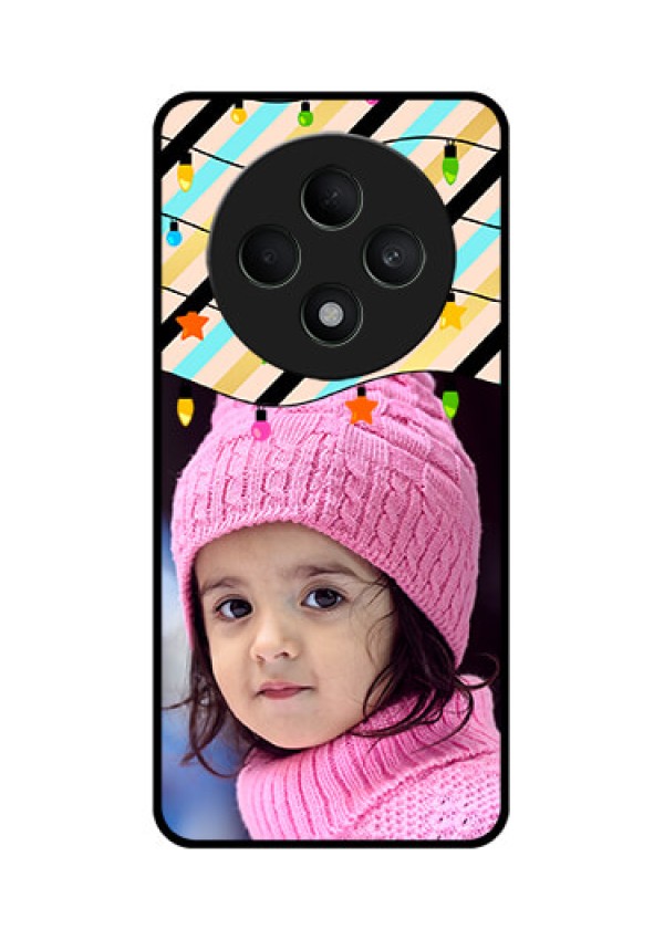 Oppo F27 5G Custom Glass Phone CaseLights Hanging Design