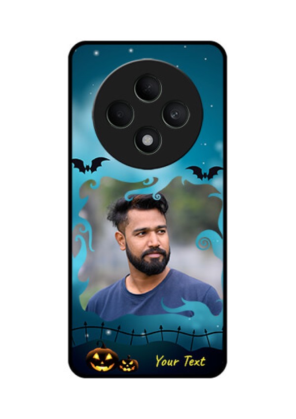 Oppo F27 5G Custom Glass Phone CaseHalloween Frame Design