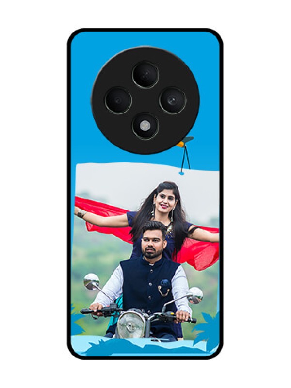 Custom Oppo F27 5G Custom Glass Phone CaseTraveller Design