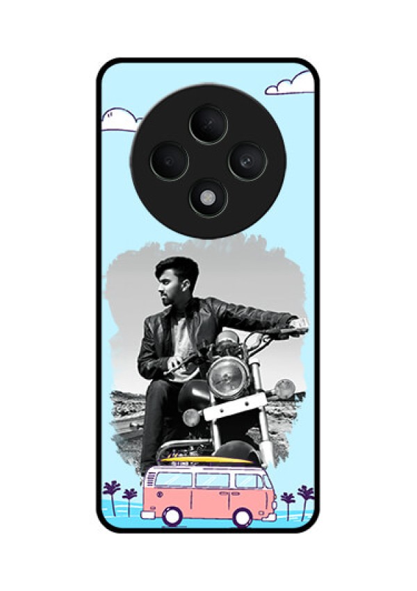 Oppo F27 5G Custom Glass Phone CaseTravel and Adventure Design