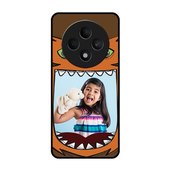 Oppo F27 5G Custom Glass Phone CaseOwl Monster Back Case Design Oppo F27 5G Custom Glass Phone CaseOwl Monster Back Case Design