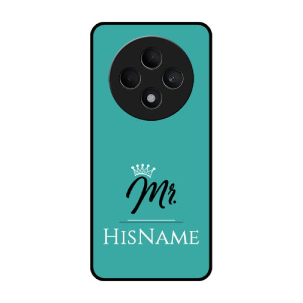 Oppo F27 5G Custom Glass Phone CaseMr With Name Design