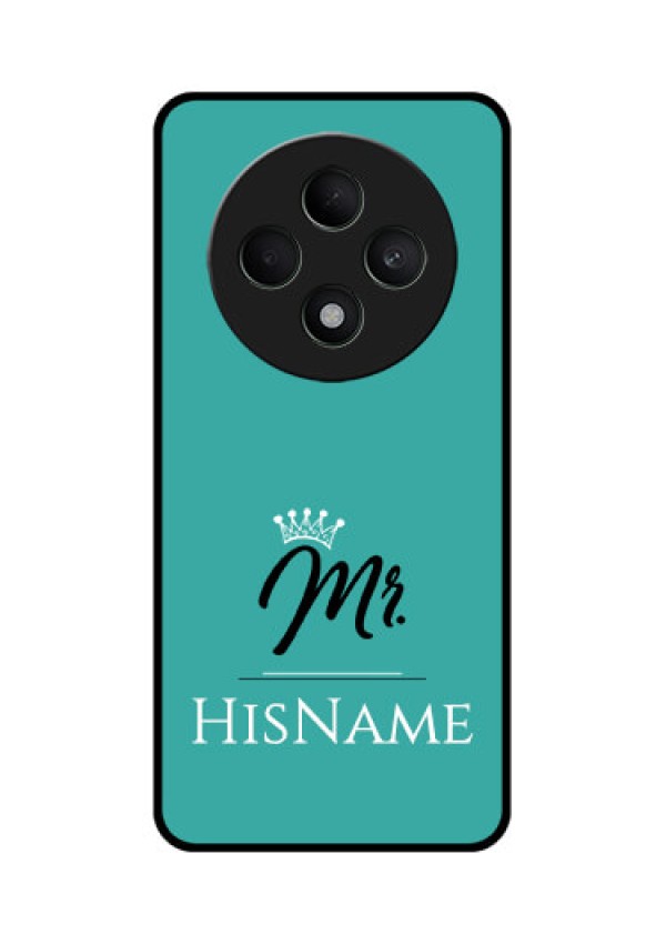 Oppo F27 5G Custom Glass Phone CaseMr With Name Design