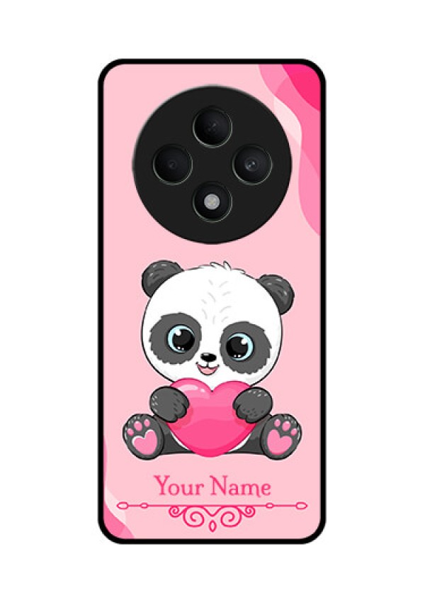 Oppo F27 5G Custom Glass Phone CaseCute Panda Design