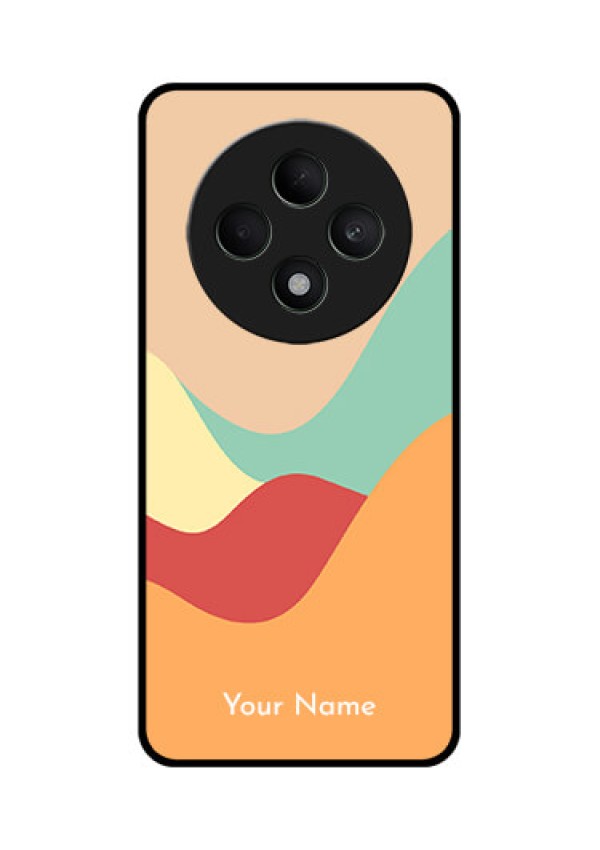 Oppo F27 5G Custom Glass Phone CaseOcean Waves Multi - Colour Design