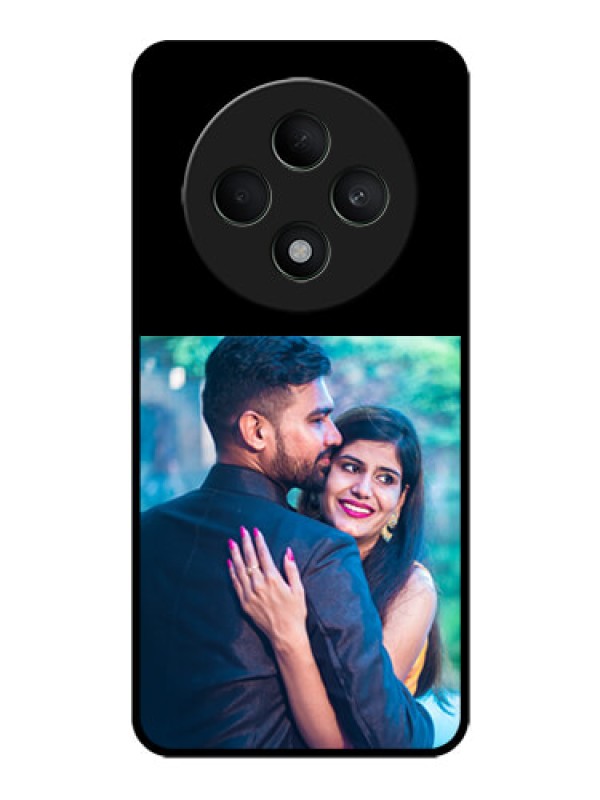 Custom Oppo F27 5G Custom Glass Phone Case - Upload Full Picture With Custom Color Design