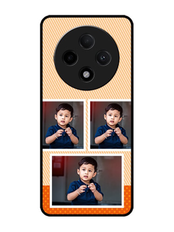 Custom Oppo F27 Pro Plus 5G Custom Glass Phone CaseBulk Photos Upload Design