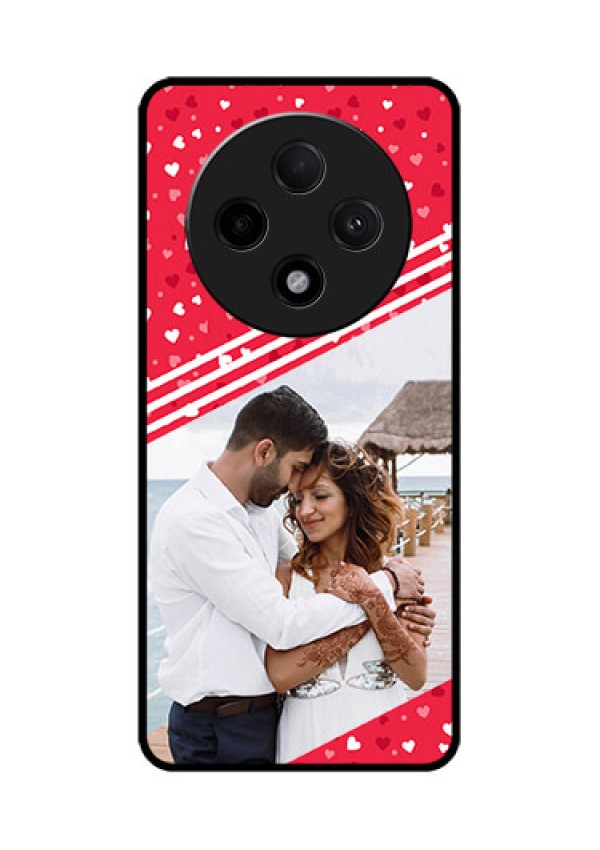 Oppo F27 Pro Plus 5G Custom Glass Phone CaseValentines Gift Design