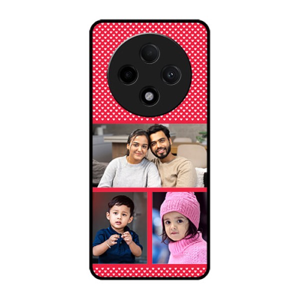 Oppo F27 Pro Plus 5G Custom Glass Phone CaseBulk Photo Upload Design
