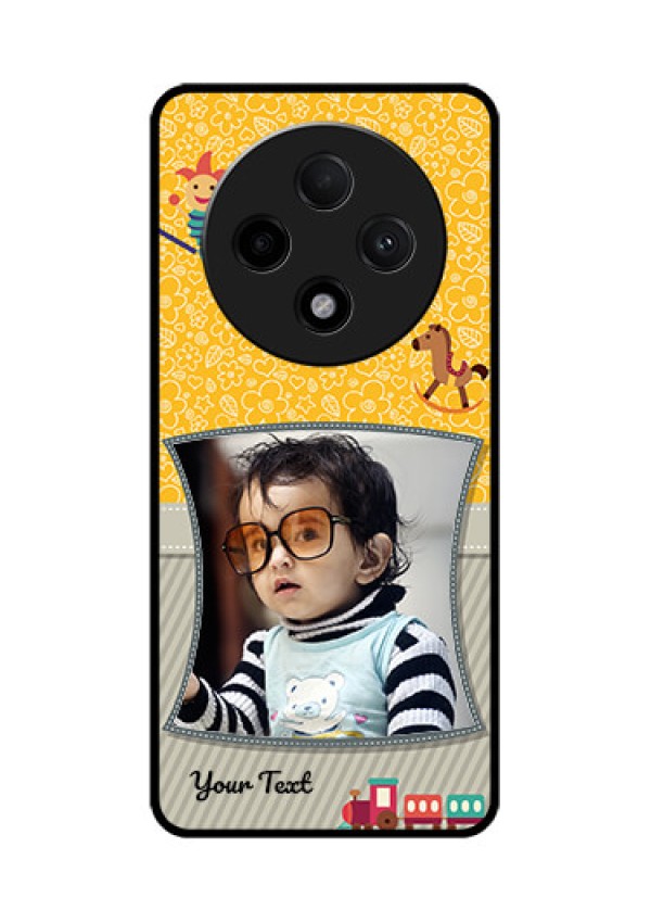 Oppo F27 Pro Plus 5G Custom Glass Phone CaseBaby Picture Upload Design