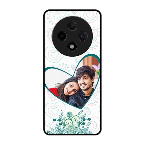 Oppo F27 Pro Plus 5G Custom Glass Phone CasePremium Couple Design