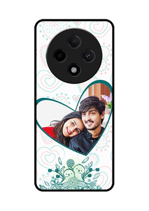 Oppo F27 Pro Plus 5G Custom Glass Phone CasePremium Couple Design