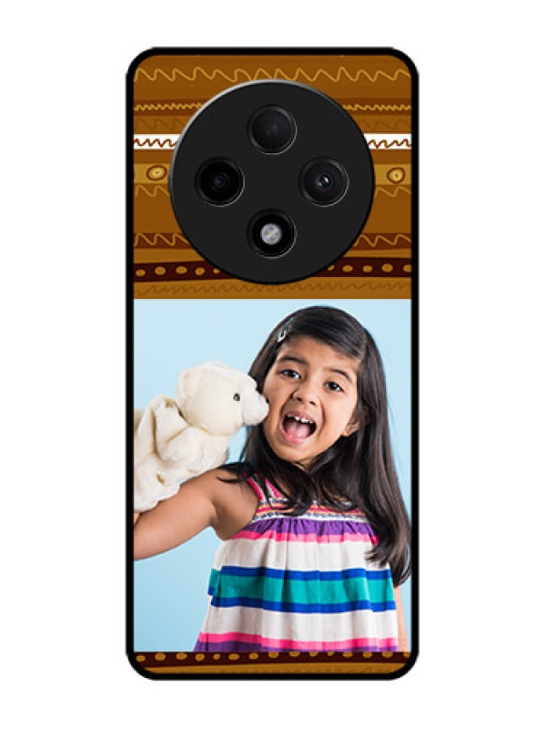 Custom Oppo F27 Pro Plus 5G Custom Glass Phone CaseFriends Picture Upload Design