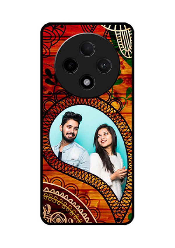 Oppo F27 Pro Plus 5G Custom Glass Phone CaseAbstract Colorful Design
