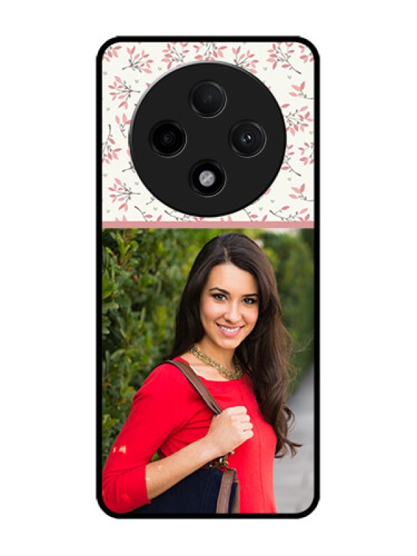 Custom Oppo F27 Pro Plus 5G Custom Glass Phone CaseStunning Floral Design