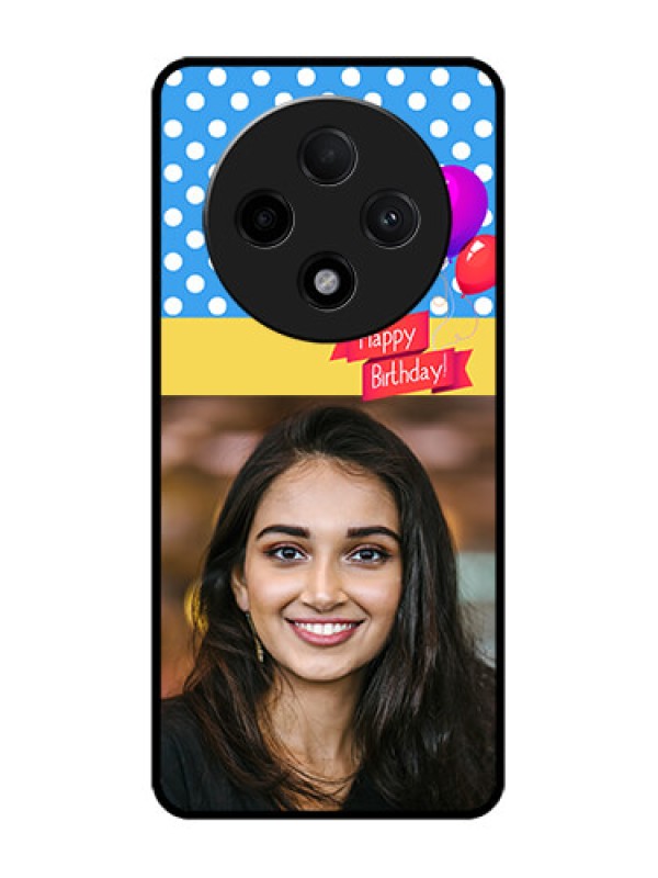 Custom Oppo F27 Pro Plus 5G Custom Glass Phone CaseHappy Birthday Design