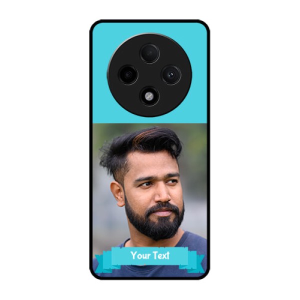 Oppo F27 Pro Plus 5G Custom Glass Phone CaseBlue Color Design Oppo F27 Pro Plus 5G Custom Glass Phone CaseBlue Color Design