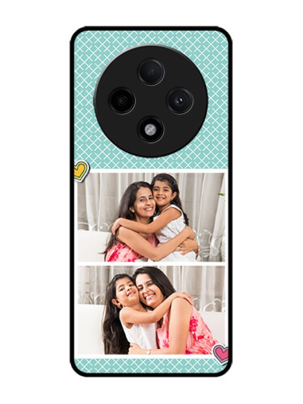 Custom Oppo F27 Pro Plus 5G Custom Glass Phone Case2 Image Holder With Pattern Design