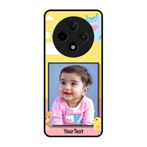 Oppo F27 Pro Plus 5G Custom Glass Phone CaseKids 2 Color Design