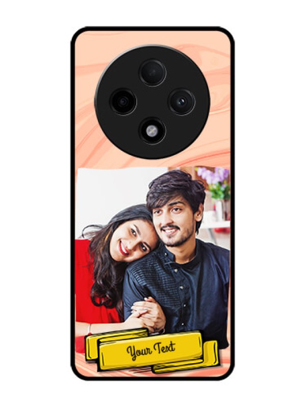 Custom Oppo F27 Pro Plus 5G Custom Glass Phone CaseMarble Texture Design