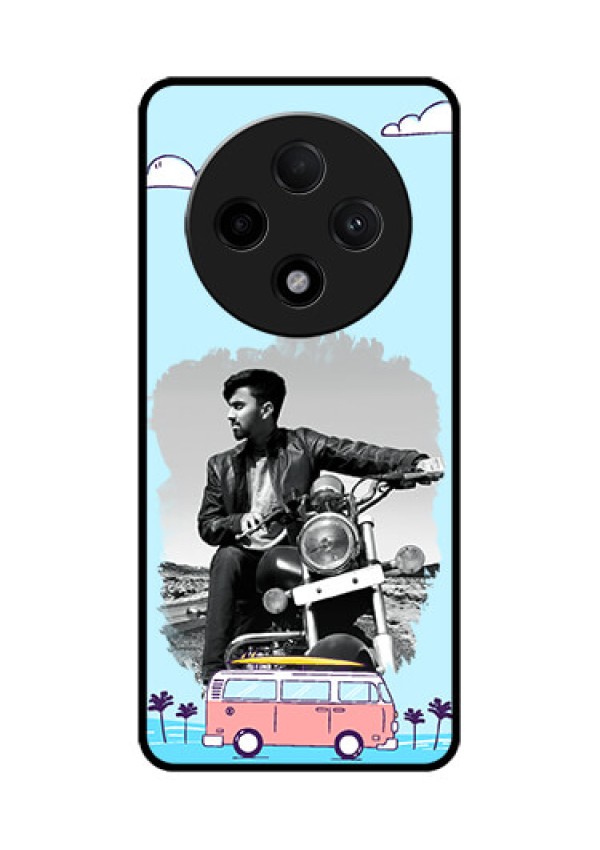 Oppo F27 Pro Plus 5G Custom Glass Phone CaseTravel and Adventure Design